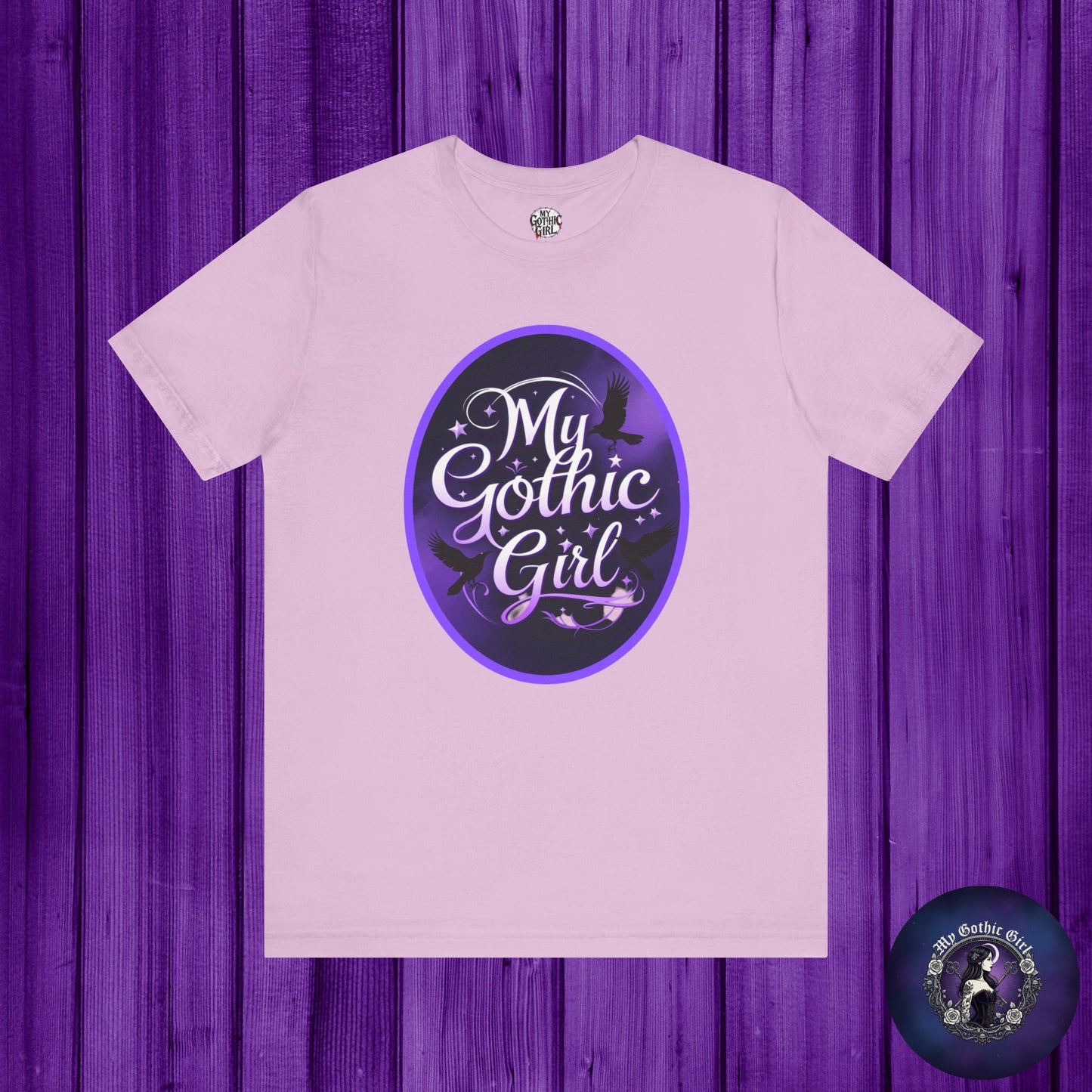 My Gothic Girl Poetic Goth Graphic Tee – Dark Alt Aesthetic Streetwear Fashion