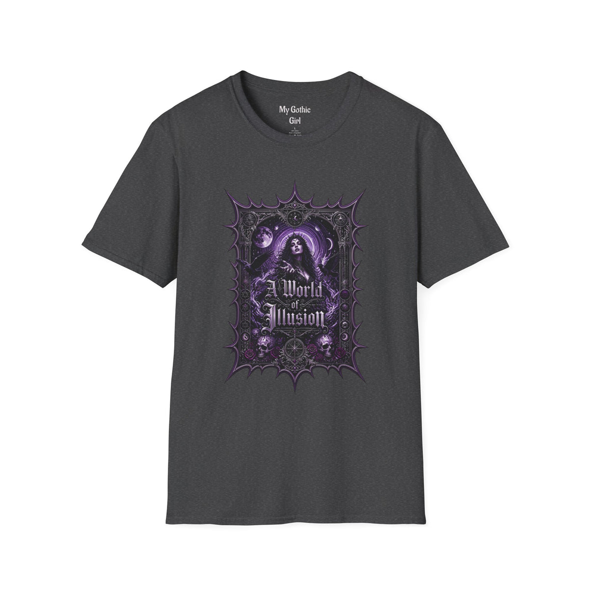 Gothic Girl 'Cosmic Gothic Illusion' T-Shirt
