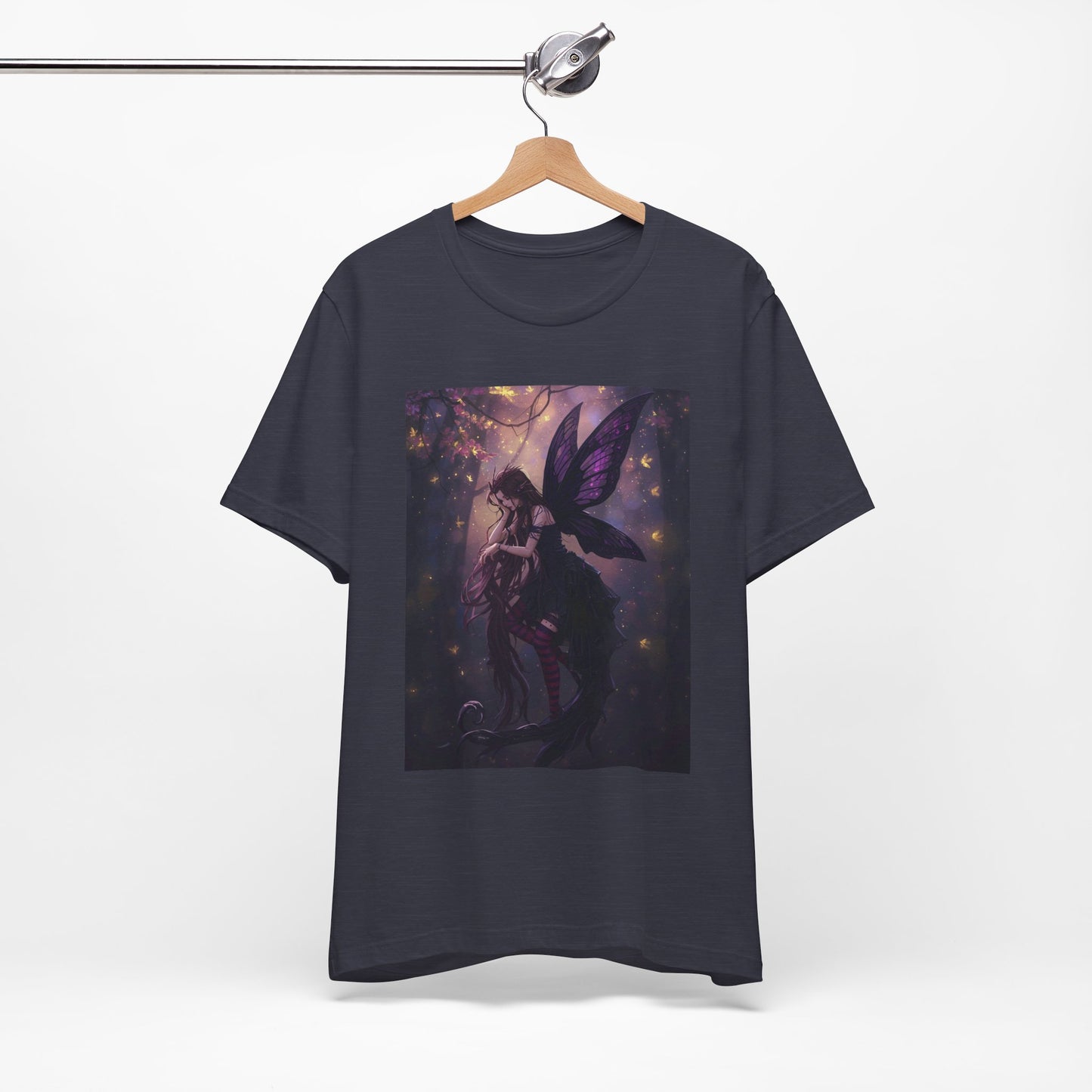 My Gothic Girl "Gothic Fairy" Graphic T-Shirt Unisex Gothic Dark Fashion Casual Wear