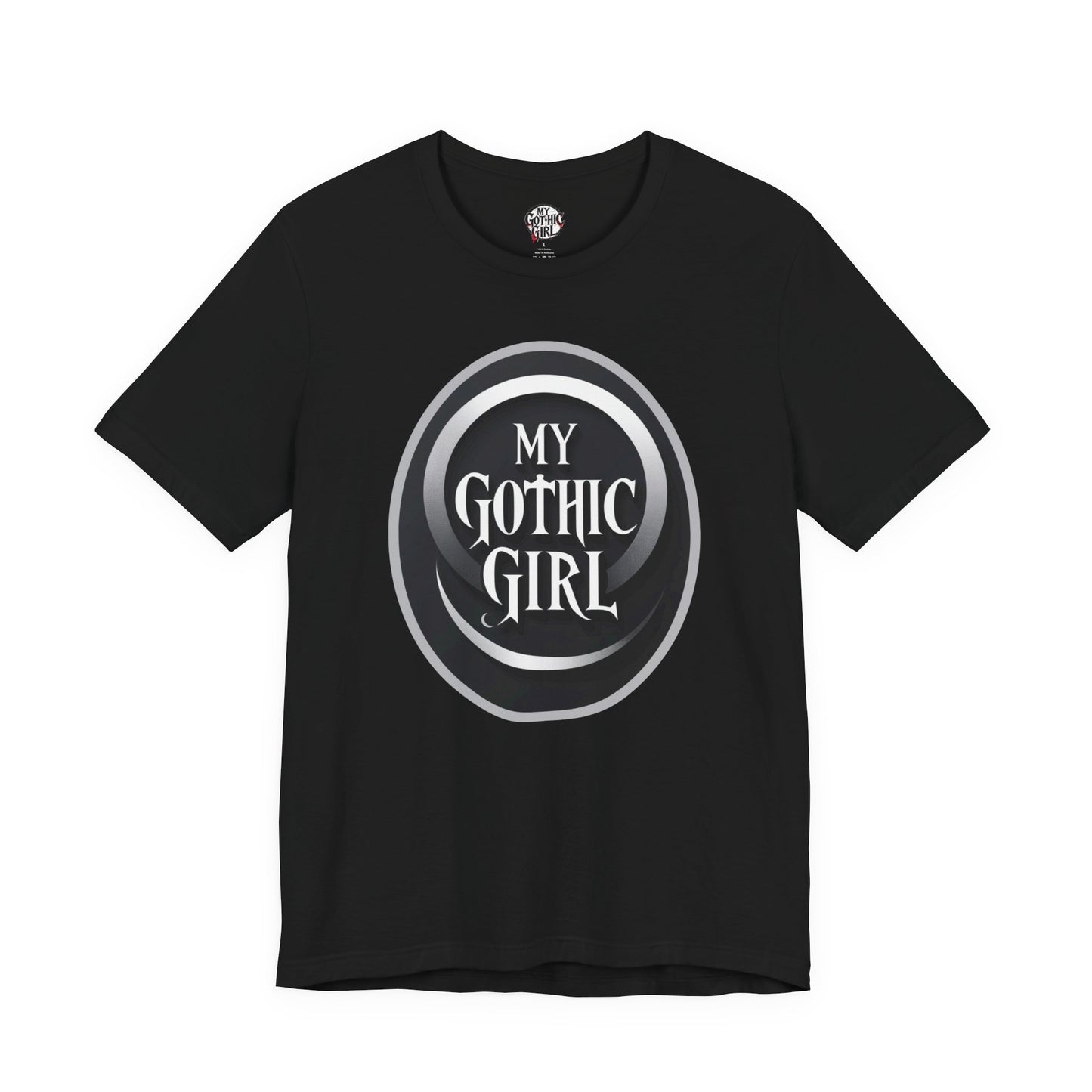 My Gothic Girl Poetic Goth Graphic Tee – Dark Alt Aesthetic Streetwear Fashion