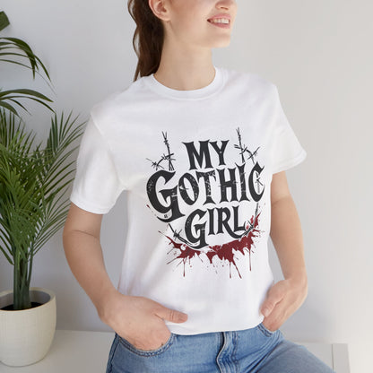 My Gothic Girl Graphic Poetic Goth Graphic Tee – My Gothic Girl