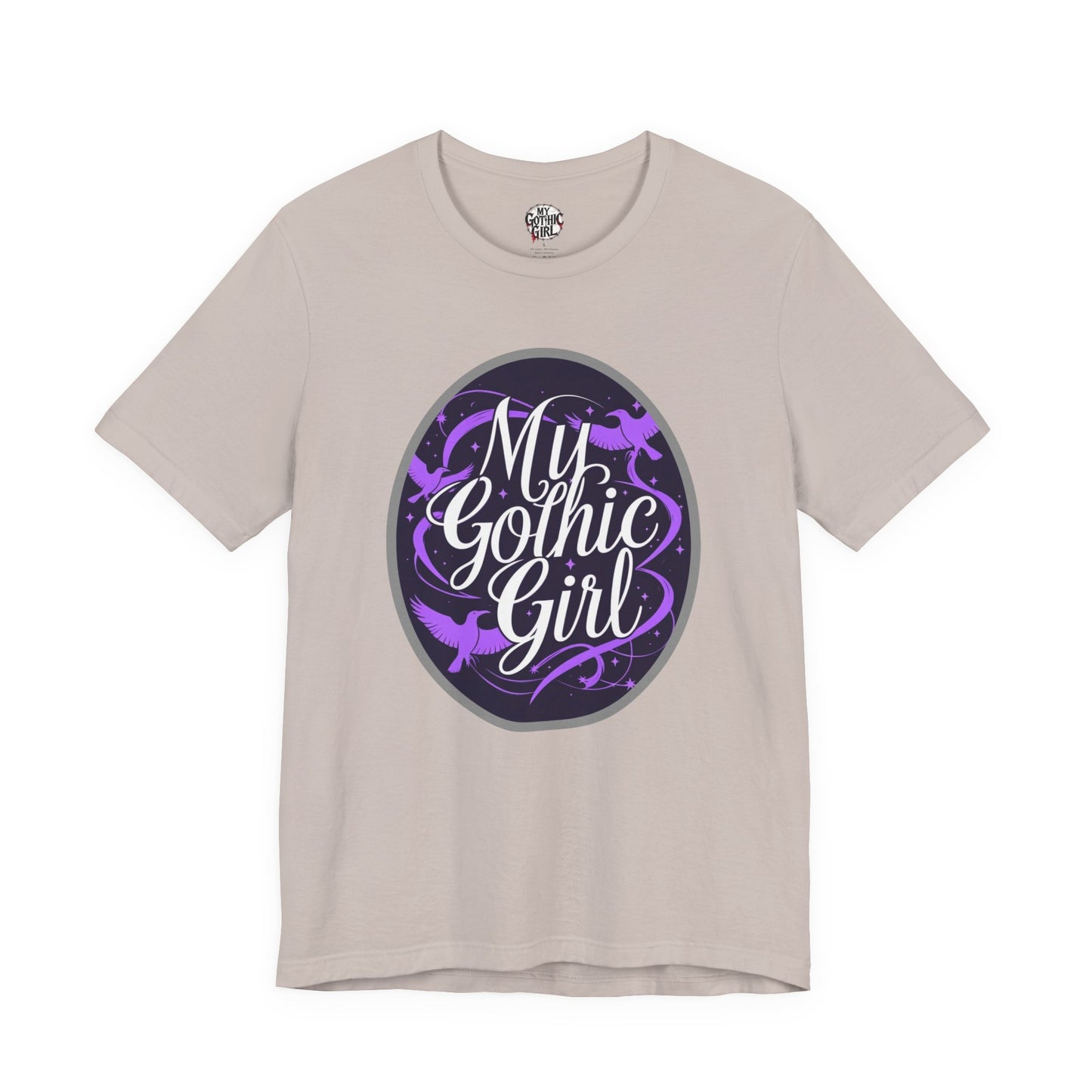 My Gothic Girl Poetic Goth Graphic Tee – Dark Alt Aesthetic Streetwear Fashion
