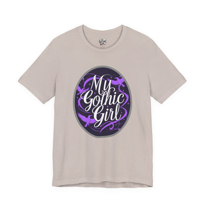 My Gothic Girl Poetic Goth Graphic Tee – Dark Alt Aesthetic Streetwear Fashion