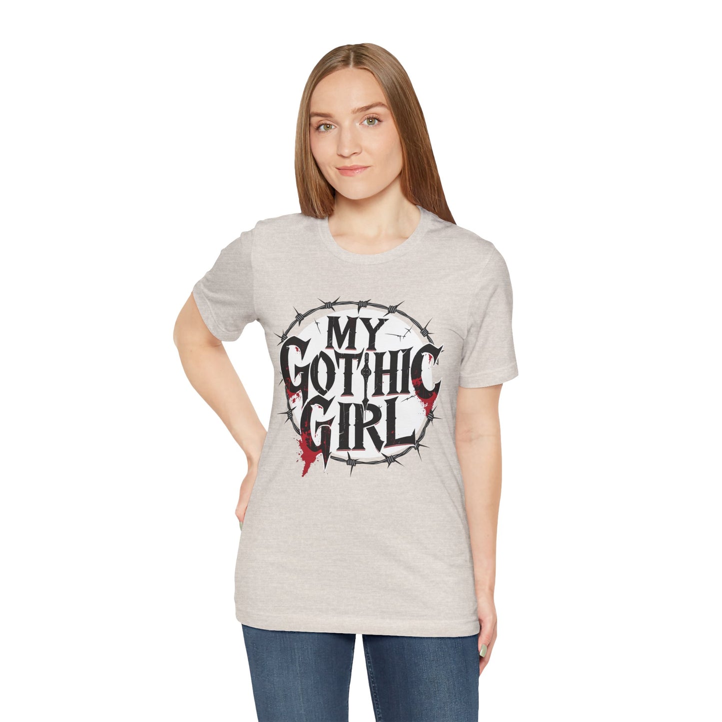 My Gothic Girl Graphic Poetic Goth Graphic Tee – My Gothic Girl