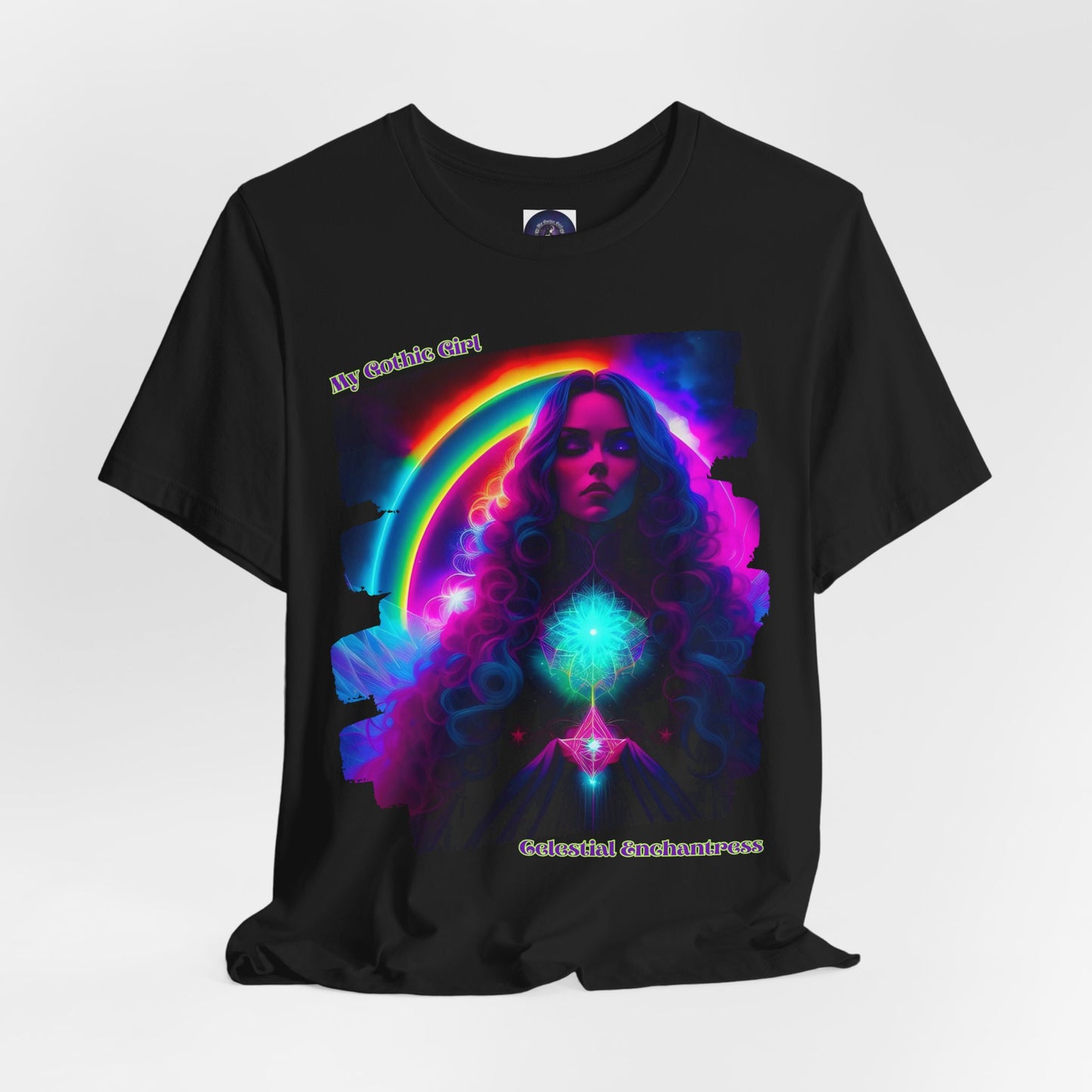 Celestial Enchantress Poetic Goth Graphic Tee – My Gothic Girl
