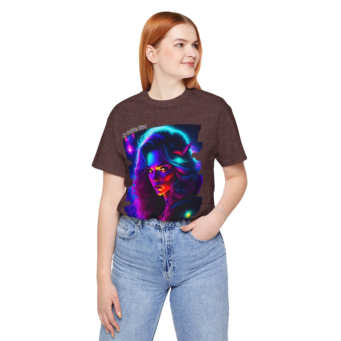 Celestial Enchantress Poetic Goth Graphic Tee – My Gothic Girl