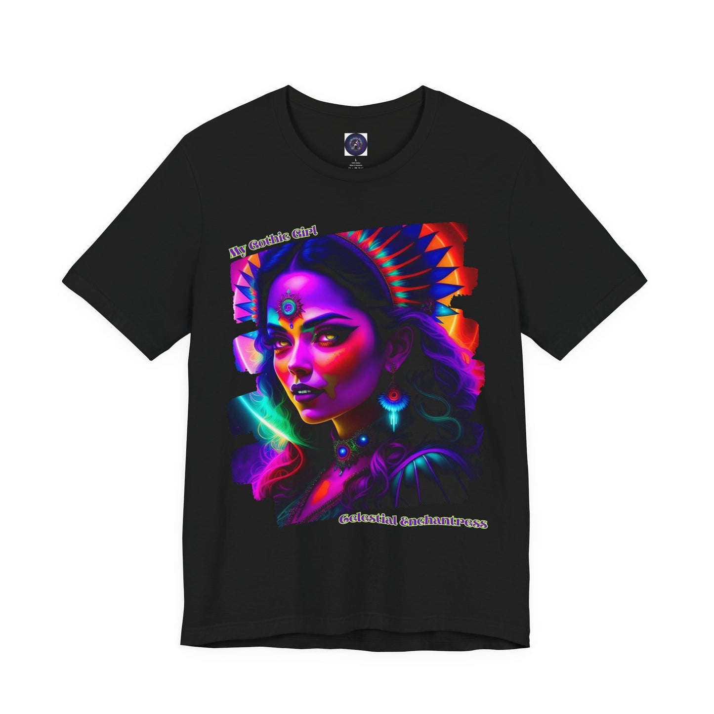 Celestial Enchantress Poetic Goth Graphic Tee – My Gothic Girl