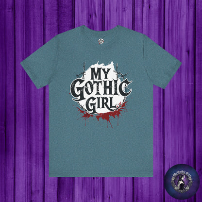 My Gothic Girl Graphic Poetic Goth Graphic Tee – My Gothic Girl