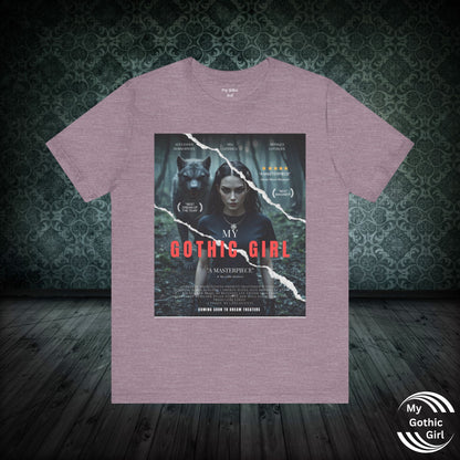 My Gothic Girl T-Shirt "Movie Poster" – Whimsy Goth Streetwear, Dark Poetry Fashion, Alt Aesthetic Apparel
