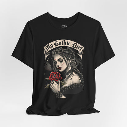 My Gothic Girl - Dark Rose Queen Graphic T Shirt