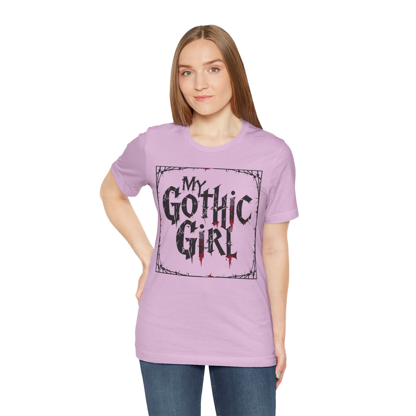 My Gothic Girl Graphic Poetic Goth Graphic Tee – My Gothic Girl