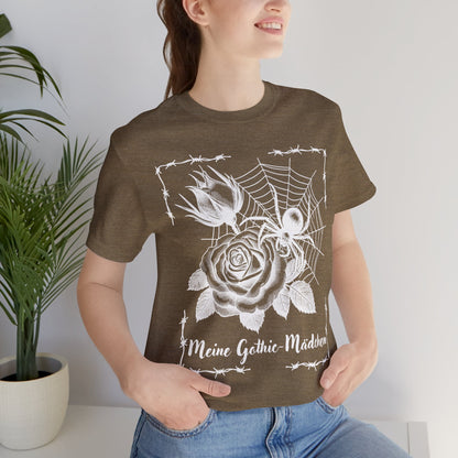 Gothic T-Shirts for Women & Men "Meine Gothic-Mädchen" Dark Aesthetic & Alternative Tees – My Gothic Girl