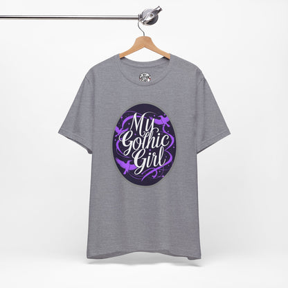 My Gothic Girl Poetic Goth Graphic Tee – Dark Alt Aesthetic Streetwear Fashion