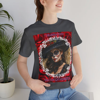 My Gothic Girl Dia De Los Muertos Graphic Tee – Gothic Streetwear, Whimsy Goth, Dark Poetry Alt Fashion