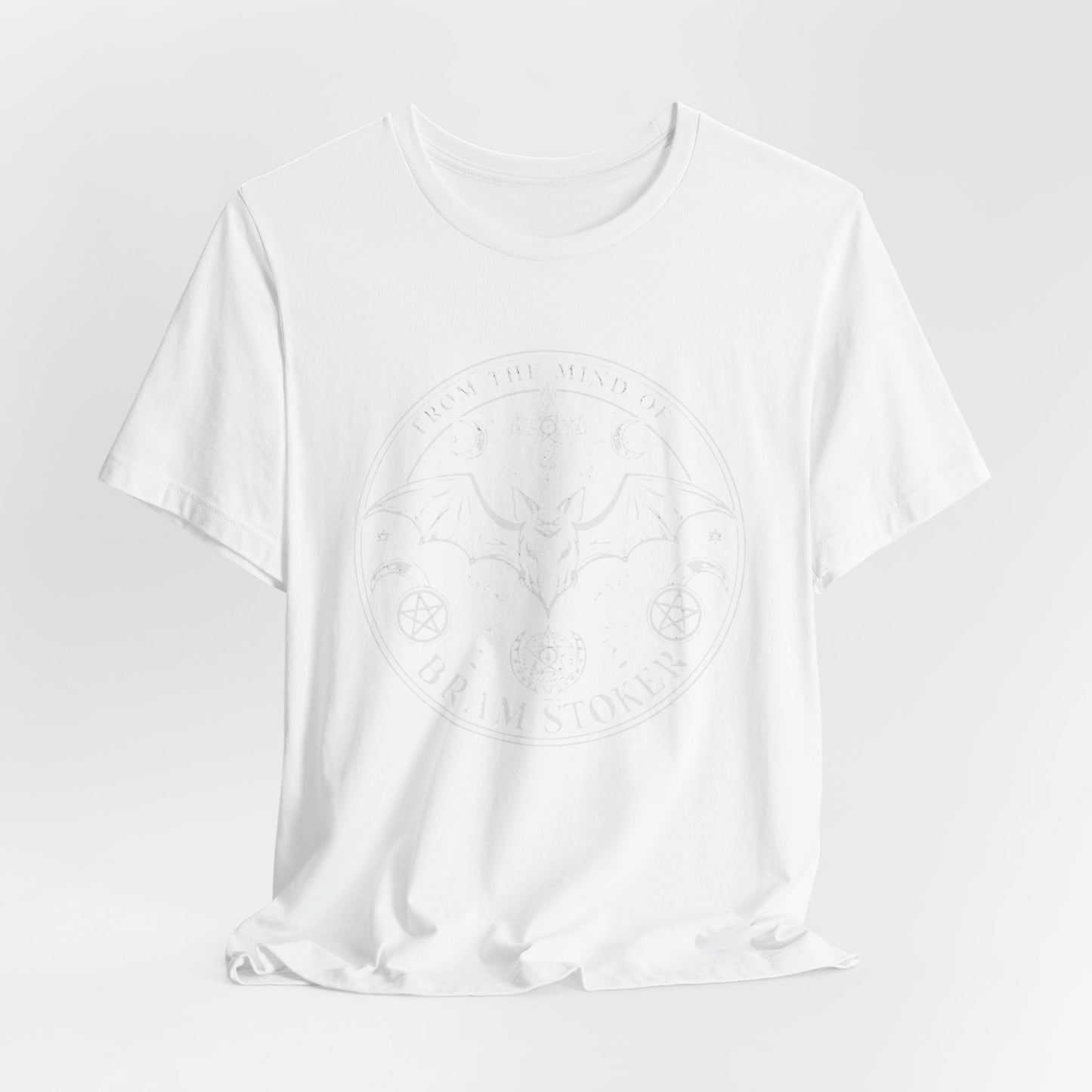 "From The Mind Of Bram Stoker" Gothic Literary Horror T-Shirt