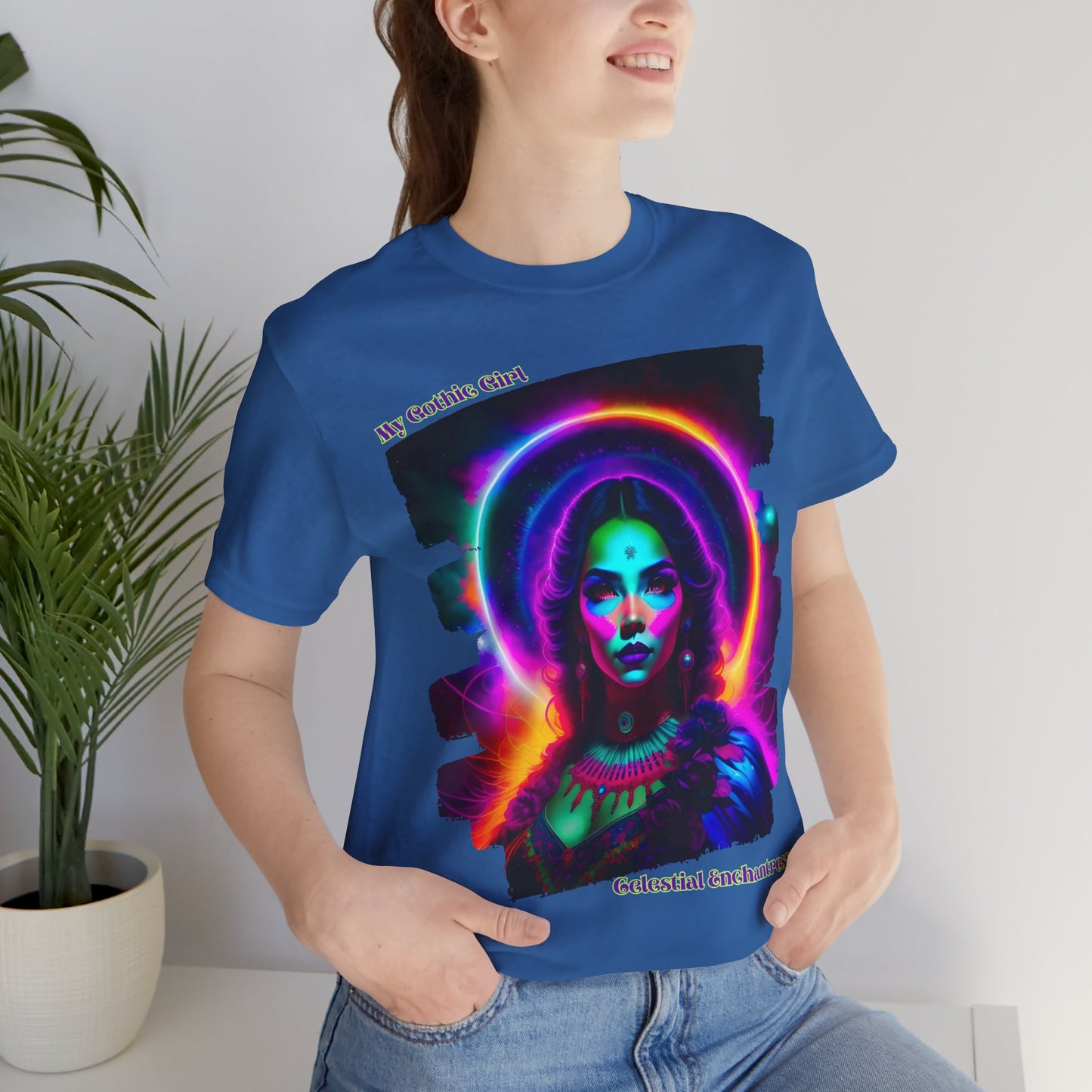 Celestial Enchantress Poetic Goth Graphic Tee – My Gothic Girl