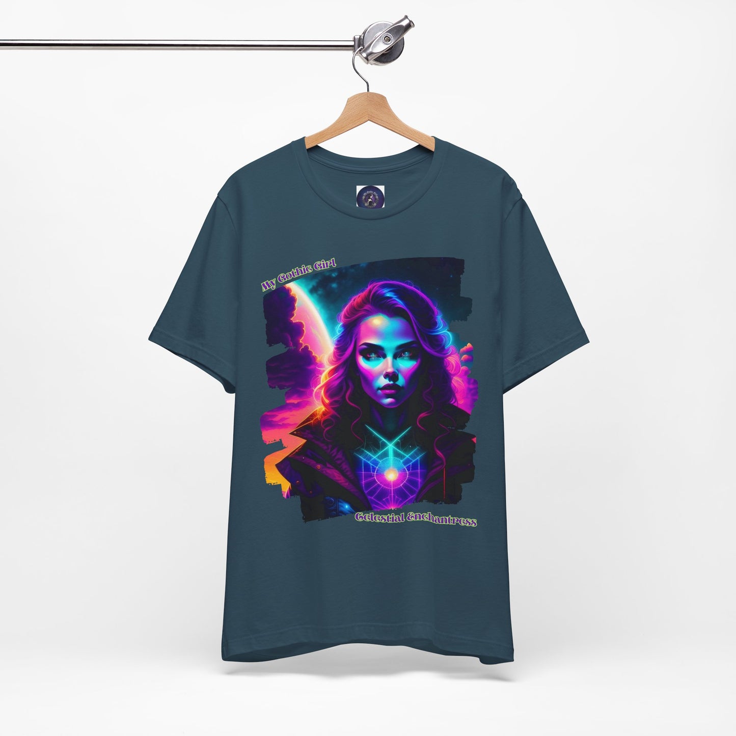 Celestial Enchantress Poetic Goth Graphic Tee – My Gothic Girl
