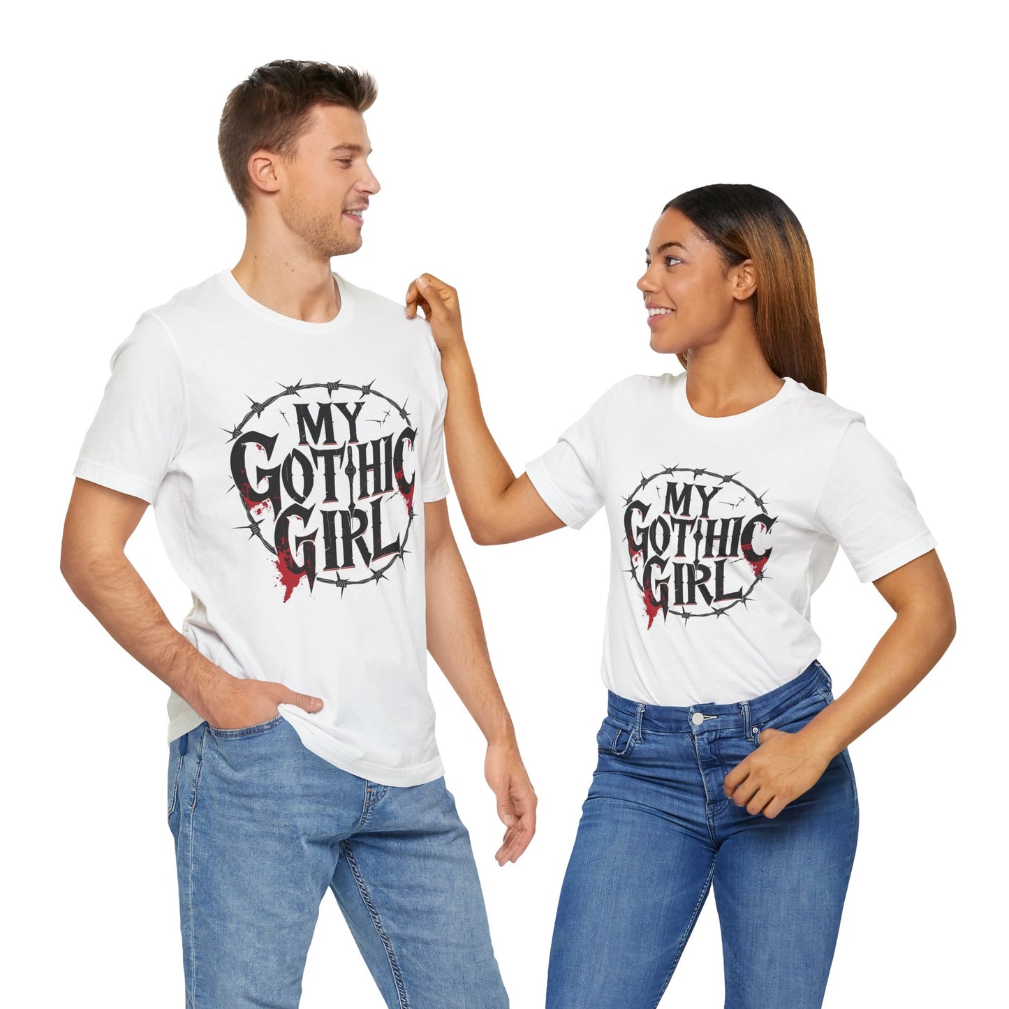 My Gothic Girl Graphic Poetic Goth Graphic Tee – My Gothic Girl
