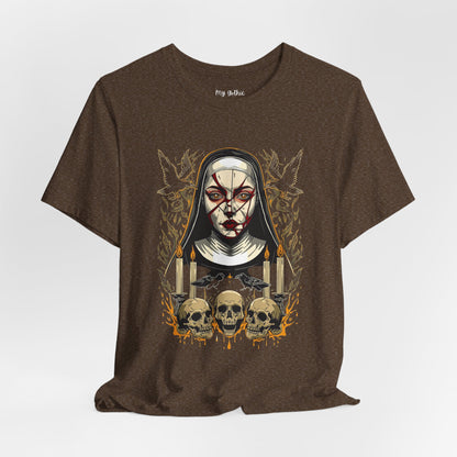 Nocturne Nun Gothic Pop Art T-Shirt