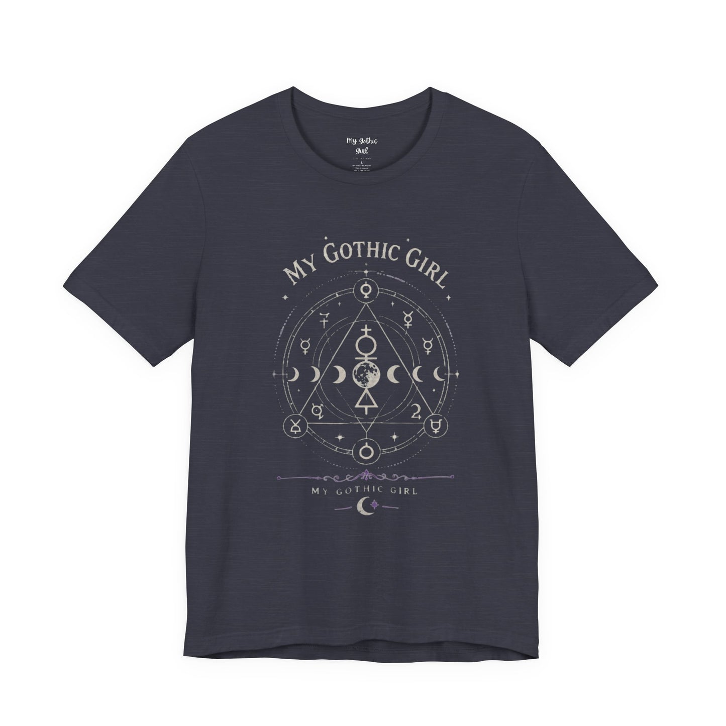 My Gothic Girl "The Alchemist" Gothic Design Short Sleeve T Shirt