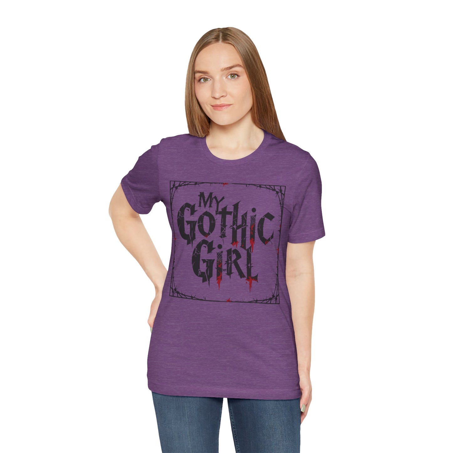 My Gothic Girl Graphic Poetic Goth Graphic Tee – My Gothic Girl