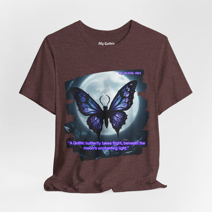 My Gothic Girl Graphic Tee – Whimsy Goth Streetwear, Dark Poetry Fashion, Alt Aesthetic Apparel