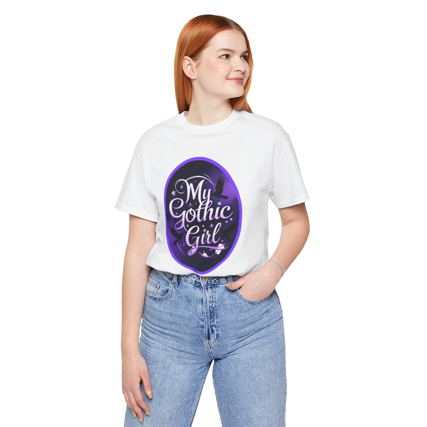 My Gothic Girl Poetic Goth Graphic Tee – Dark Alt Aesthetic Streetwear Fashion