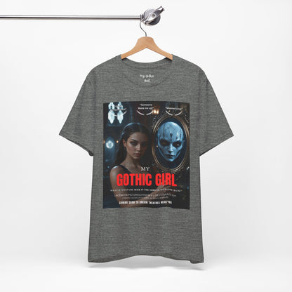 My Gothic Girl T-Shirt "Movie Poster" – Whimsy Goth Streetwear, Dark Poetry Fashion, Alt Aesthetic Apparel