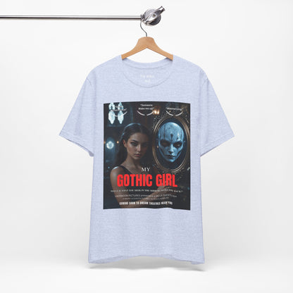 My Gothic Girl T-Shirt "Movie Poster" – Whimsy Goth Streetwear, Dark Poetry Fashion, Alt Aesthetic Apparel