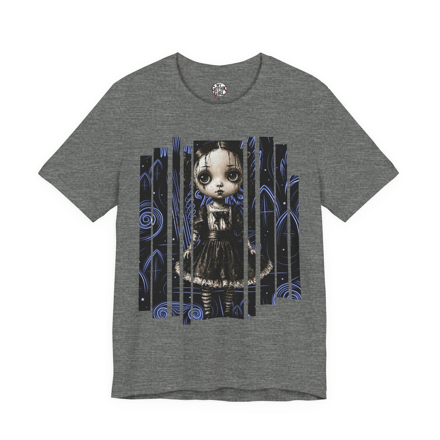My Gothic Girl "Gothic Doll" Tee - Whimsy Goth, Gothic Fashion, Street Wear, Alt Design, Punk Fashion