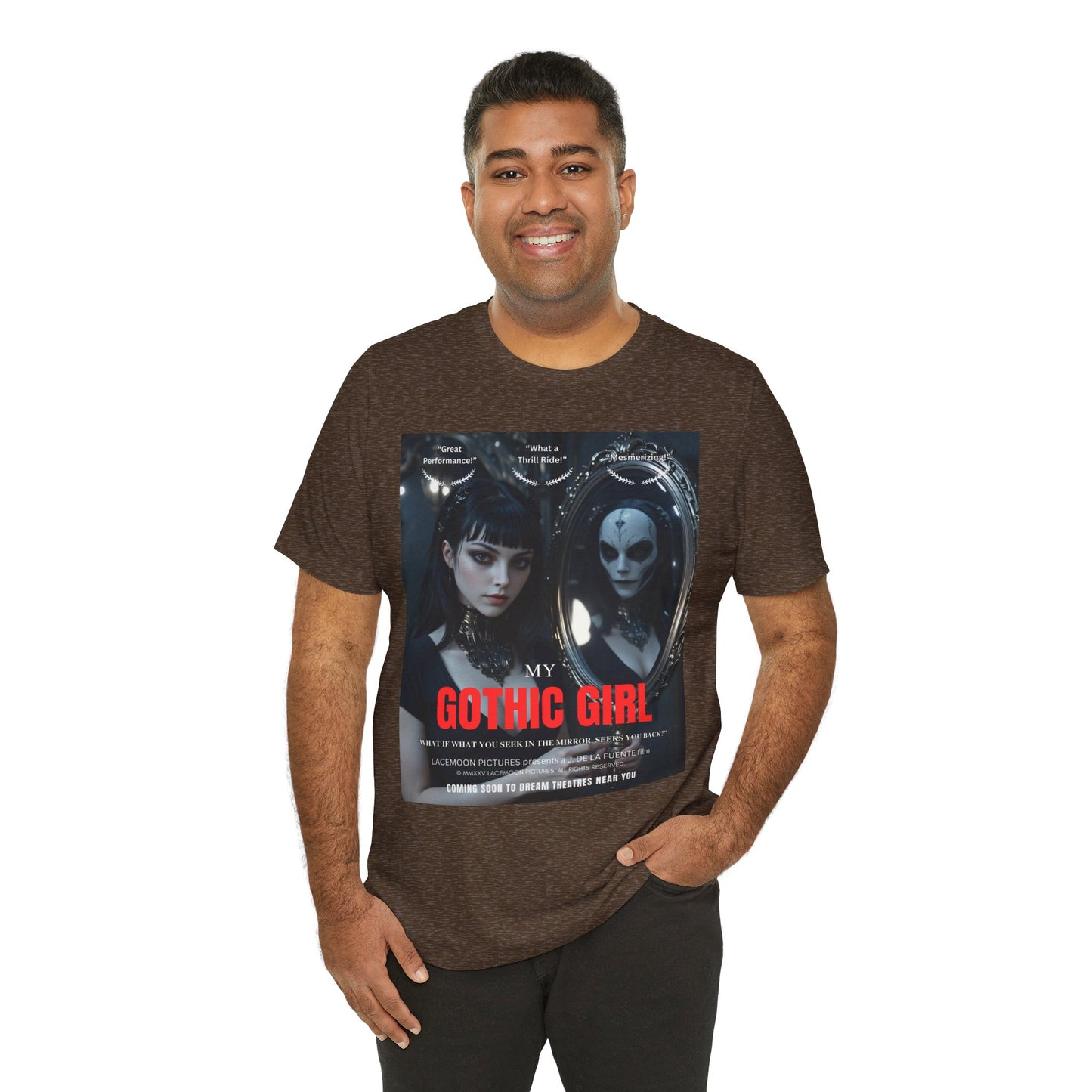 My Gothic Girl Graphic Tee – Whimsy Goth Streetwear, Dark Poetry Fashion, Alt Aesthetic Apparel