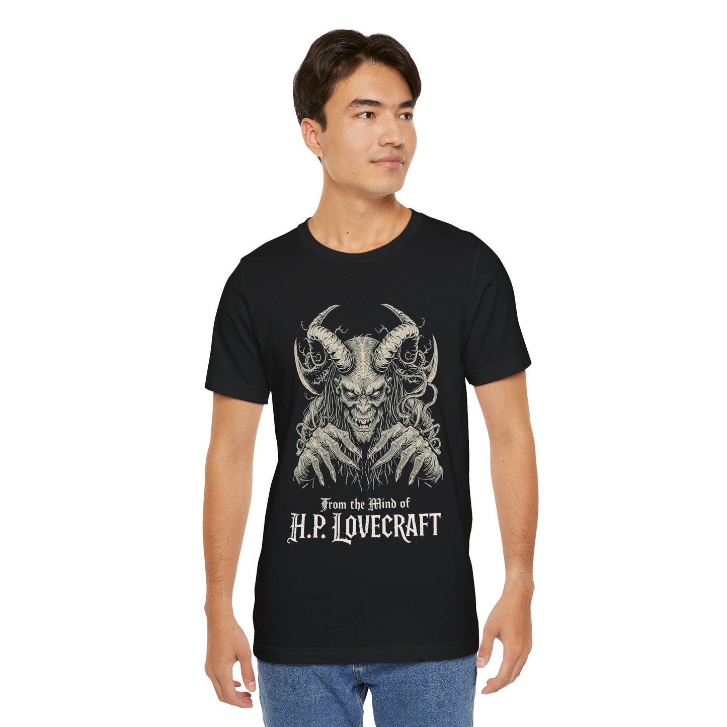 "From The Mind Of H.P. Lovecraft" Gothic Literary T-Shirt