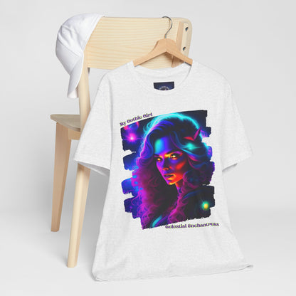Celestial Enchantress Poetic Goth Graphic Tee – My Gothic Girl