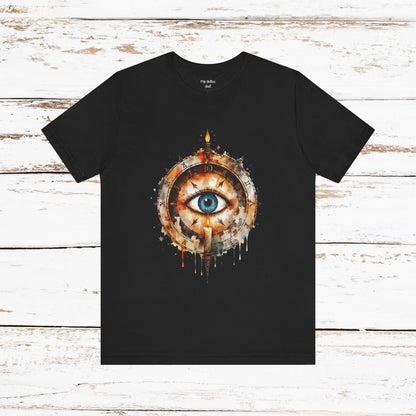 All Seeing Eye Cult Group T-Shirt — Occult Symbol Graphic Tee