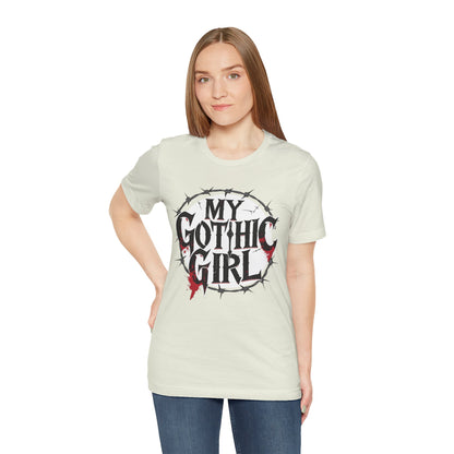 My Gothic Girl Graphic Poetic Goth Graphic Tee – My Gothic Girl