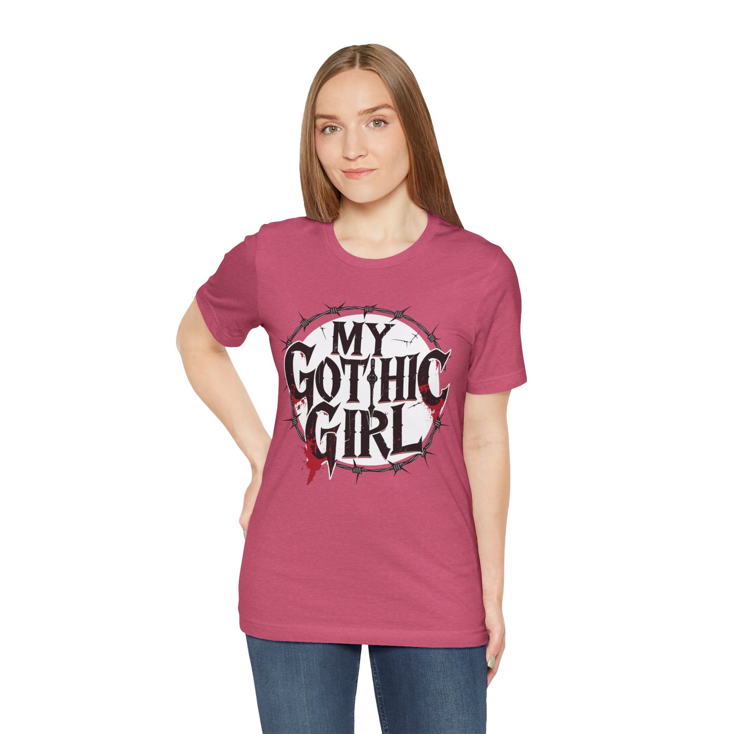 My Gothic Girl Graphic Poetic Goth Graphic Tee – My Gothic Girl