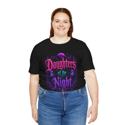 Daughters of the Night Tee — Gothic Vampire Moon Graphic T-Shirt
