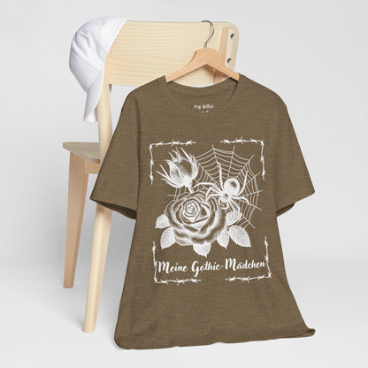 Gothic T-Shirts for Women & Men "Meine Gothic-Mädchen" Dark Aesthetic & Alternative Tees – My Gothic Girl