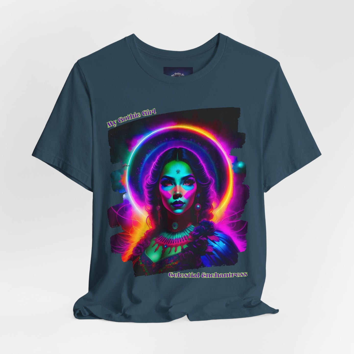 Celestial Enchantress Poetic Goth Graphic Tee – My Gothic Girl