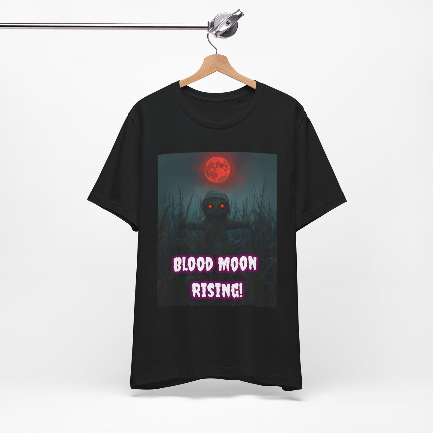 My Gothic Girl "Blood Moon Rising" Graphic T-Shirt Unisex Gothic Dark Fashion Casual Wear