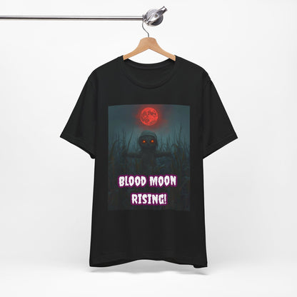 My Gothic Girl "Blood Moon Rising" Graphic T-Shirt Unisex Gothic Dark Fashion Casual Wear