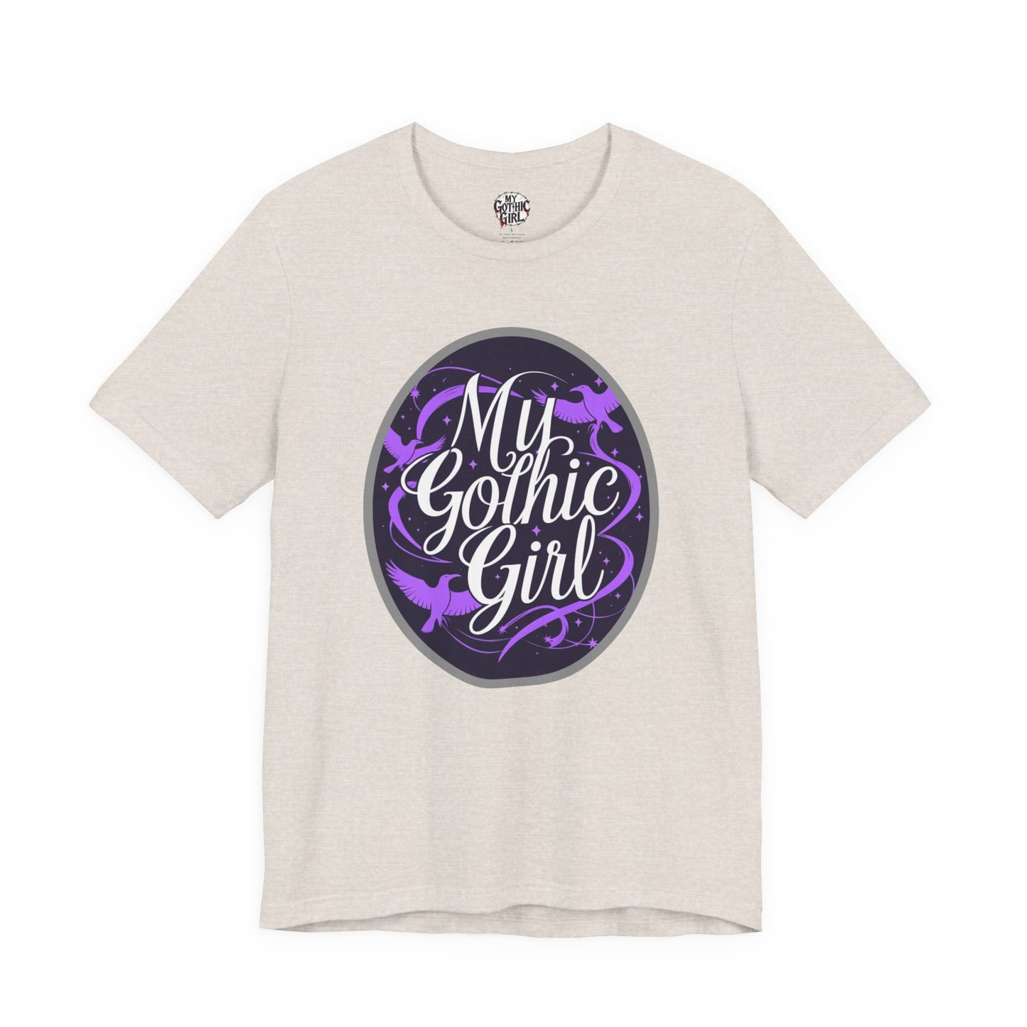 My Gothic Girl Poetic Goth Graphic Tee – Dark Alt Aesthetic Streetwear Fashion