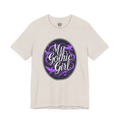 My Gothic Girl Poetic Goth Graphic Tee – Dark Alt Aesthetic Streetwear Fashion
