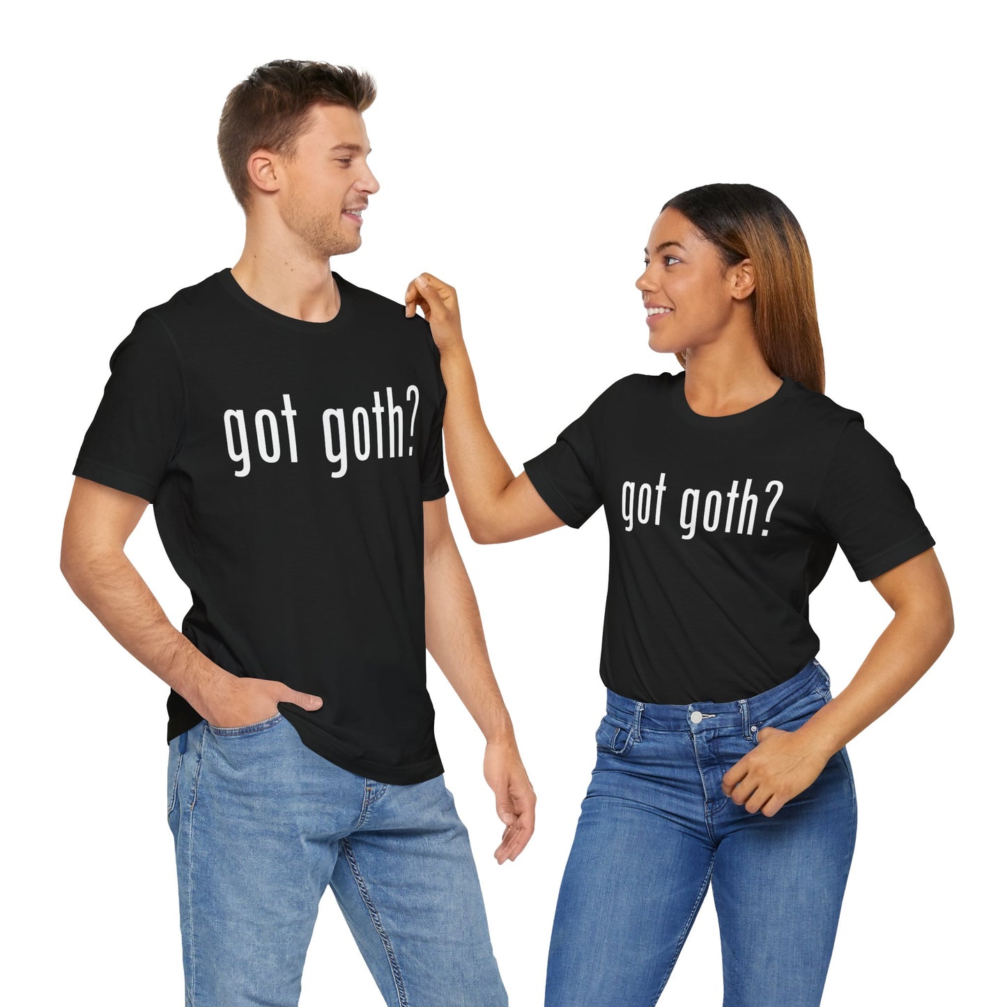 Gothic T-Shirts for Women & Men "got goth?" Dark Aesthetic & Alternative Tees – My Gothic Girl