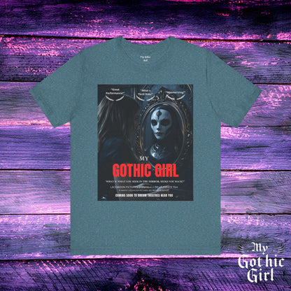My Gothic Girl Graphic Tee – Whimsy Goth Streetwear, Dark Poetry Fashion, Alt Aesthetic Apparel