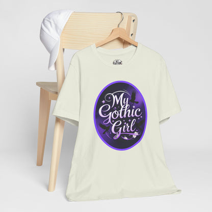 My Gothic Girl Poetic Goth Graphic Tee – Dark Alt Aesthetic Streetwear Fashion