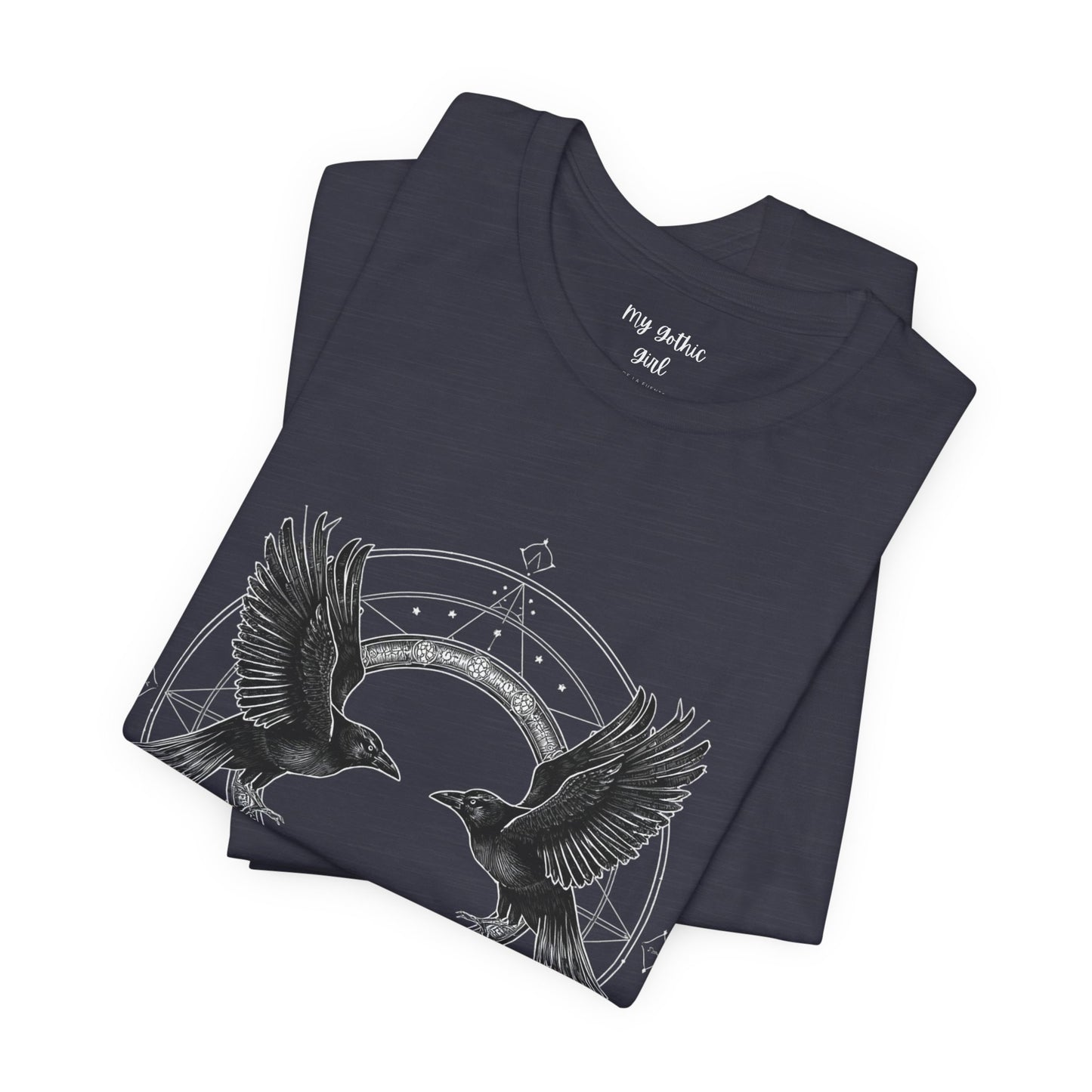 Celestial Gothic Ravens - Graphic Tee