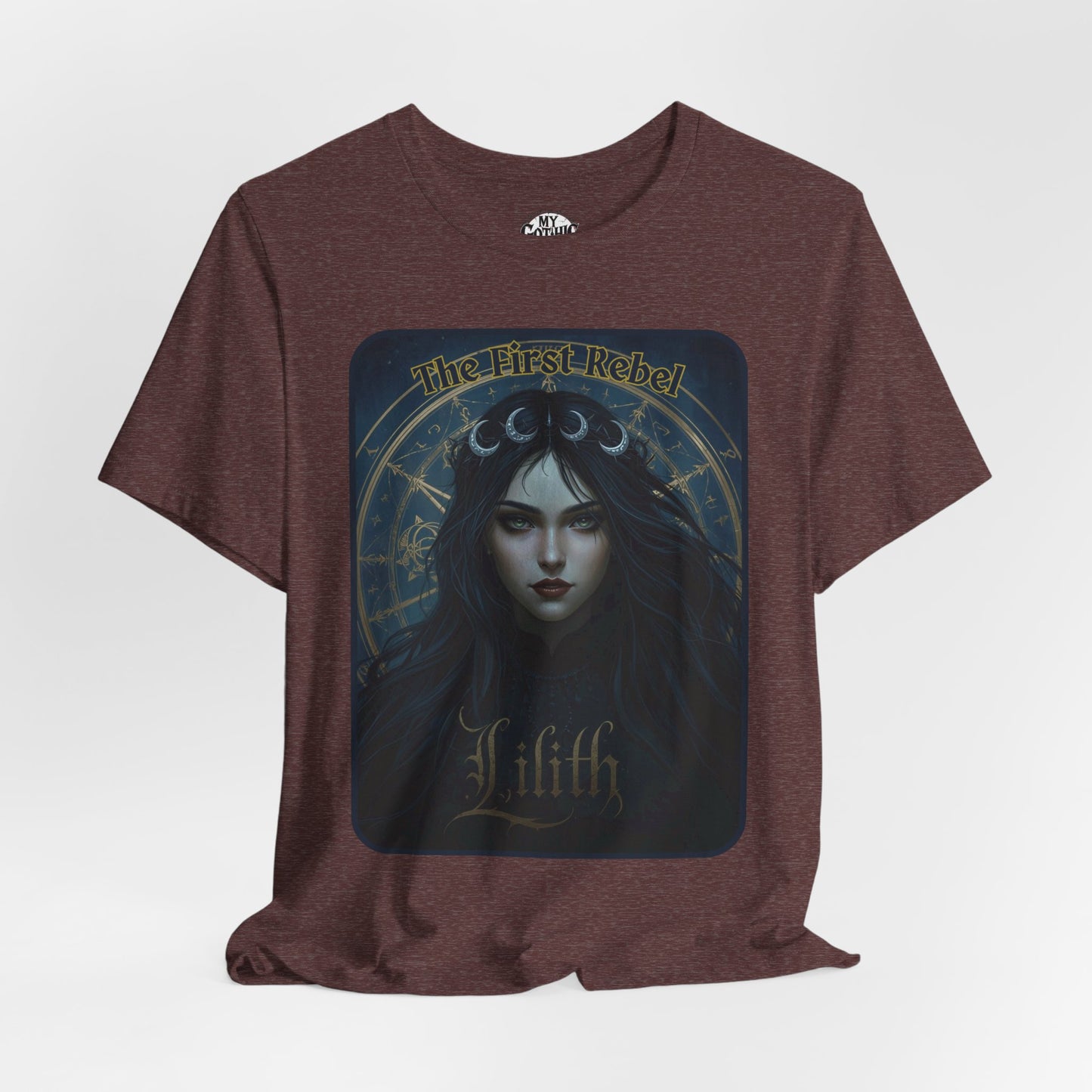 The First Rebel -"Lilith" Graphic T-Shirt – Alt Aesthetic Poetic Goth Street-wear