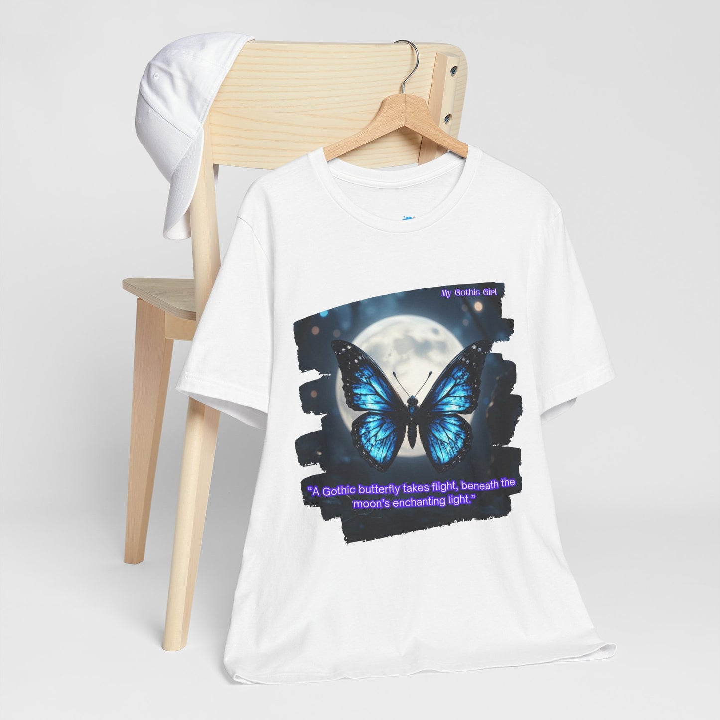 My Gothic Girl Graphic Tee – Whimsy Goth Streetwear, Dark Poetry Fashion, Alt Aesthetic Apparel