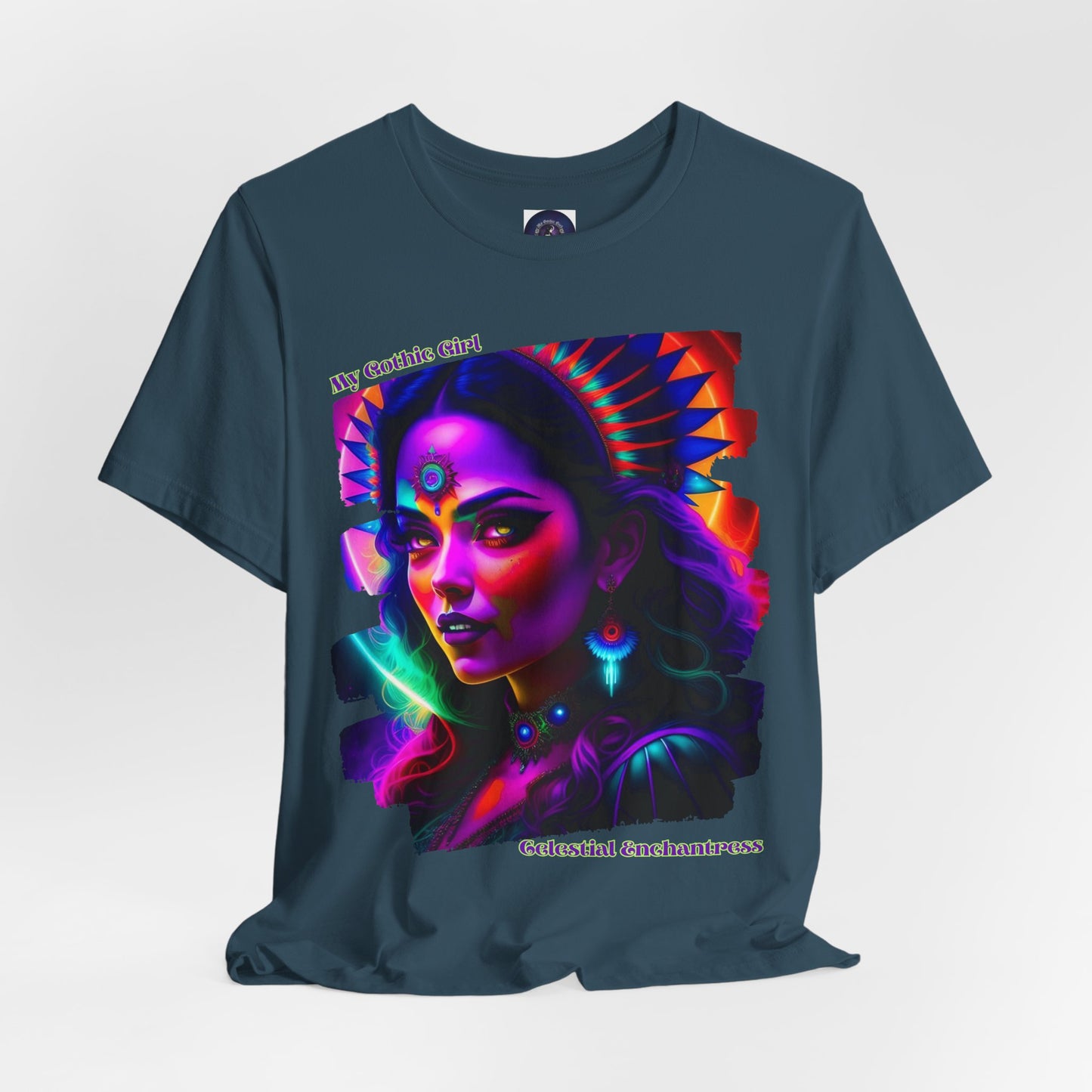Celestial Enchantress Poetic Goth Graphic Tee – My Gothic Girl